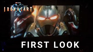 First Look at Marvels Ironheart  D23 Expo [upl. by Cchaddie]