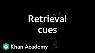 Retrieval cues  Processing the Environment  MCAT  Khan Academy [upl. by Odysseus]