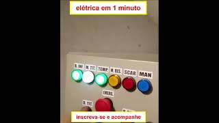 ELÉTRICA EM 1 MINUTO  eletrica comandoeletrico eletricista ferramentas ddp volt ampere [upl. by Martina]