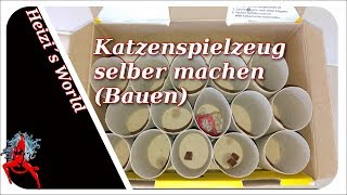 Katzenspielzeug selber machen  Bauen gewusst wie  Tiere  Die Heizerbraut [upl. by Gosney]