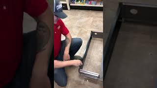 How to set Lozier end cap shelving for Casey’s [upl. by Essined]