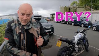 Does the Alpinestars Andes Tourer 3 Drystar jacket keep you dry [upl. by Codie503]