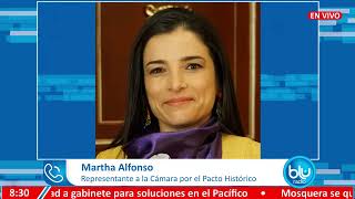 Martha Alfonso sobre polémica por plata para reforma a la salud “Sacaron de contexto lo que dije” [upl. by Koah]