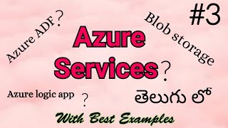 List of Azure services and its uses  2024 azure azureservices azuretutorials  priyatech [upl. by Joscelin]