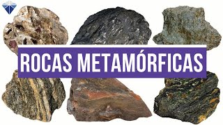 Rocas Metamórficas Características y Ejemplos Minerales [upl. by Middle]