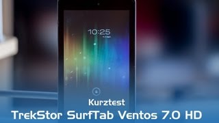 TrekStor SurfTab Ventos 70 HD im Test [upl. by Tirrell340]