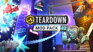 Teardown  Official Mod Pack 2 Update Gameplay Trailer [upl. by Gersham]