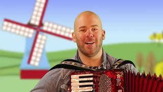 Johnny Verweij  Klompendans Accordeon Feest Versie  Partyhit  Carnaval [upl. by Nitsed766]