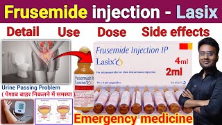 High Blood Pressure  Lasix injection uses  Frusemide injection Uses  Emergency injection lasix [upl. by Annaili]