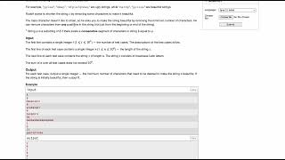 Rudolf and the Ugly String  Codeforces Round 933 [upl. by Destinee]