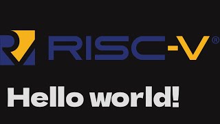 RISCV Hello World  No Talking Asmr Coding [upl. by Yrrok680]