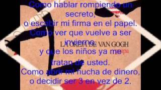 IrreversibleLa Oreja De Van Gogh Con Letra [upl. by Stefanie]