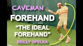 Reilly Opelka  The Ideal Forehand [upl. by Barvick]