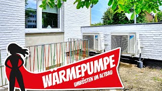 WÄRMEPUMPE Praxisratgeber Funktioniert die Umrüstung auf eine Wärmepumpe im Altbau [upl. by Akeenat938]