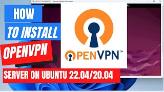 How to Install OpenVPN Access Server on Ubuntu 22042004 SelfHosted VPN Solution [upl. by Raknahs]