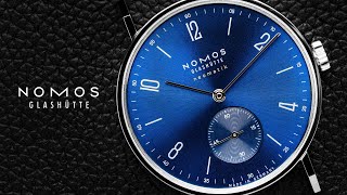 NEW NOMOS Tangente Neomatik Blaugold  Review [upl. by Eseilana561]