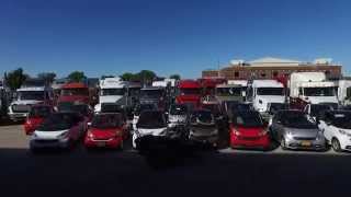 RV Haulers 2015 National HDT Rally Aerial View [upl. by Yblek]