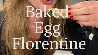 015 Baked Egg Florentine 🥚🥬 [upl. by Daughtry]