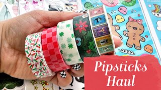 Pipsticks Haul  Washi Tape [upl. by Rawdin]