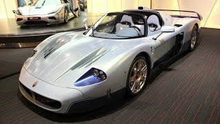 Matte Blue Maserati MC12 Stradale in Dubai [upl. by Nnylesor]