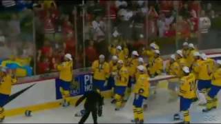 Sverige vinner JVMGuld 2012  Avgörande målet  ALLT firande [upl. by Zaslow]