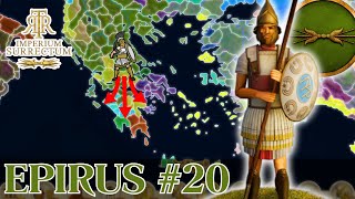 CONQUEST OF OLYMPIA  Lets Play RTR Imperium Surrectum v06  Epirus Campaign  Episode 20 [upl. by Izaak]