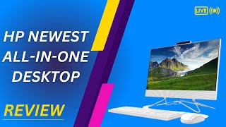 HP 2022 Newest AllinOne Desktop 215quot FHD Display Intel Celeron J4025 Processor Review [upl. by Aicilif]