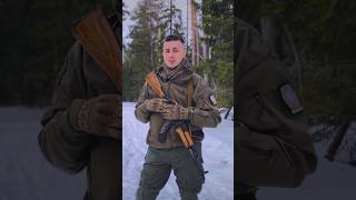 🔥Один из вариантов применения СХП Охолощенного оружия ak47 ссср asmr akm акм калашников [upl. by Eirallih238]