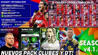 😍ACTUALIZACIÓN RONALDO PACK PREMIUM CLUBES PACK DT🎁 EPICOS CON MONEDAS Y TIENDA EFOOTBALL 2025 [upl. by Naujid931]