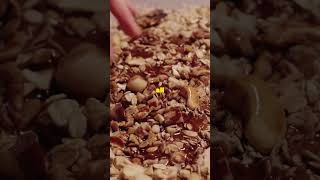 DIY Fruit and Nut Bars in 60 Seconds healthyeating nourishingmeals healthyfood ketofoods [upl. by Noelc961]