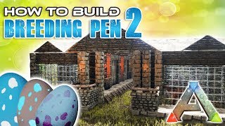 Breeding Pen How To Build  Ark Survival [upl. by Finkelstein493]