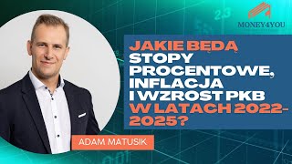 Jakie będą stopy procentowe inflacja i wzrost PKB w latach 20222025 [upl. by Cornelius]