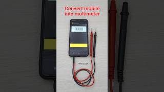 How to make multimeter with mobile [upl. by Ahseel72]