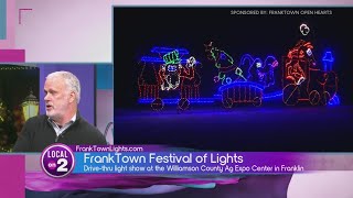 FrankTown Festival of Lights Spreading joy and giving back [upl. by Kaslik]