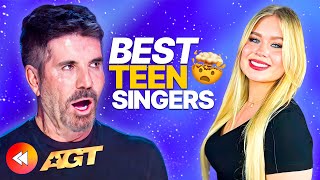 BEST TEEN Singers OF ALL TIME On Americas Got Talent 🤩🎤 [upl. by Socha]