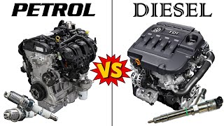 PETROL vs DIESEL Engines  An indepth COMPARISON [upl. by Anidem]