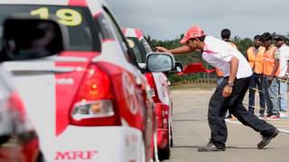 Toyota Etios Motor Racing Trophy 2014  Day 1 Coimbatore [upl. by Corwun]