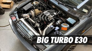 BIG Turbo E30 Build Breakdown [upl. by Ssor]