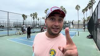 Pop Tennis Venice Beach New Years Eve Battle [upl. by Barron284]