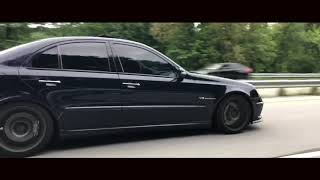 E55 AMG exhaust sound [upl. by Lynd]