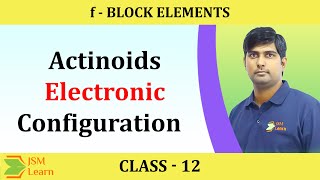 Actinoids Electronic Configurations Easy Trick [upl. by Pascoe]