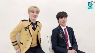 ENG SUB ATEEZ VLIVE 20211017  BACK TO THE 2017💛💙 [upl. by Holsworth]