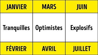 Les Scientifiques Lont Prouvé  le Mois de ta Naissance Détermine ta Santé et ta Personnalité [upl. by Spatz627]