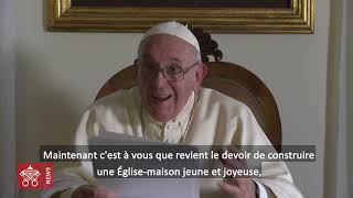 2019 11 20 Message du Pape François aux jeunes du Vietnam [upl. by Dralliw]