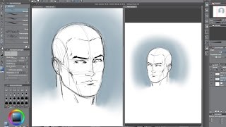 How to Create A Split Screen or Active Mirrored Window in Clip Studio Paint [upl. by Eceinehs]