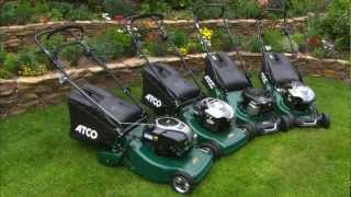 Atco Petrol Rear Roller Lawnmowers [upl. by Laundes106]