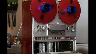 STUDER B67 top professional radio version of the two track opening machine [upl. by Dine151]