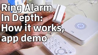 Ring Alarm in depth How it works and using the app [upl. by Xerxes322]