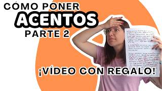 ¿Cómo poner acentos Parte 2 ¡¡CON SORPRESA FINAL [upl. by Millard509]