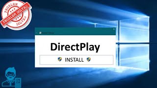 DIRECTPLAY Windows10  How to ENABLE [upl. by Maharva]